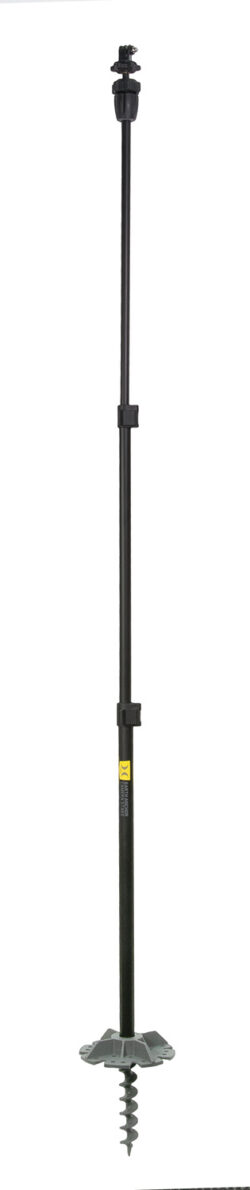 Hawk HWK3842 Camera Stakeout System 22"-51" High Black Metal