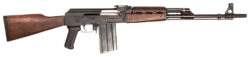 Riley Defense Inc RAK308 RAK  308 Win 20+1 19.65" Blued Threaded Barrel & Receiver, Fixed Wood Stock, Wood Handguard, Black Polymer Grip, Bayonet Lug