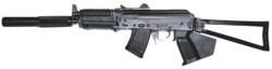 Riley Defense Inc RAK102KRINKCANCA Krink Can *CA Compliant 7.62x39mm 10+1 8.50" Black Nitride Threaded Barrel, Fixed Black Metal Stock, Black Polymer Stock, Pinned Faux Can