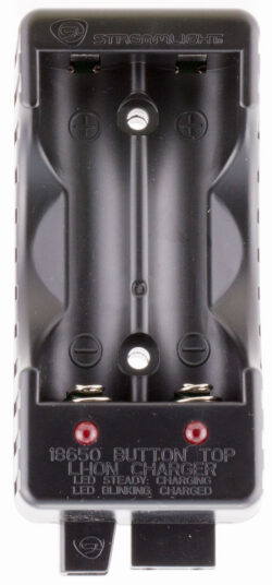 Streamlight 22100 Battery Charger Dual Channel Black 18650 Li-ion Rechargeable Battery